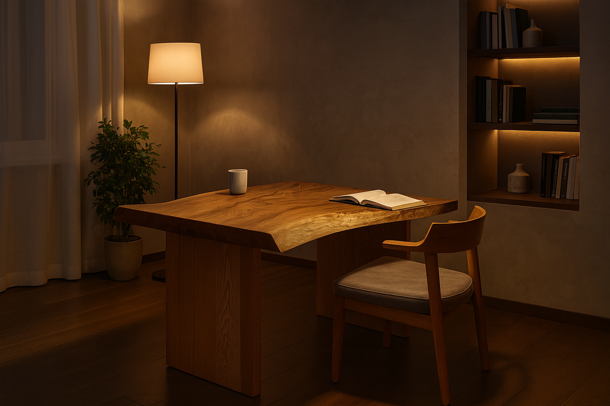 一枚板デスク｜鬼童銘木（KIDOMEIMOKU） – 【公式】鬼童銘木