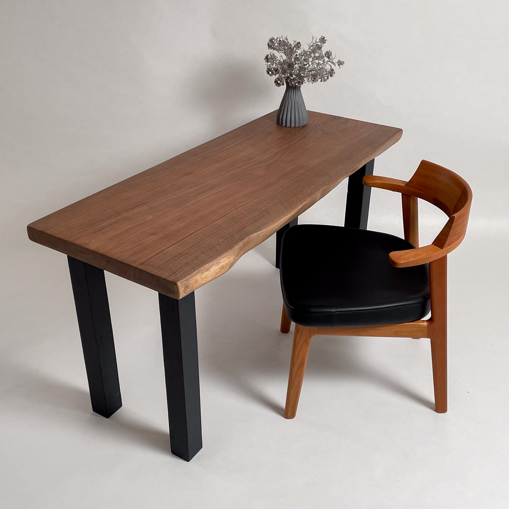 No.1491 ウォールナット/一枚板デスク