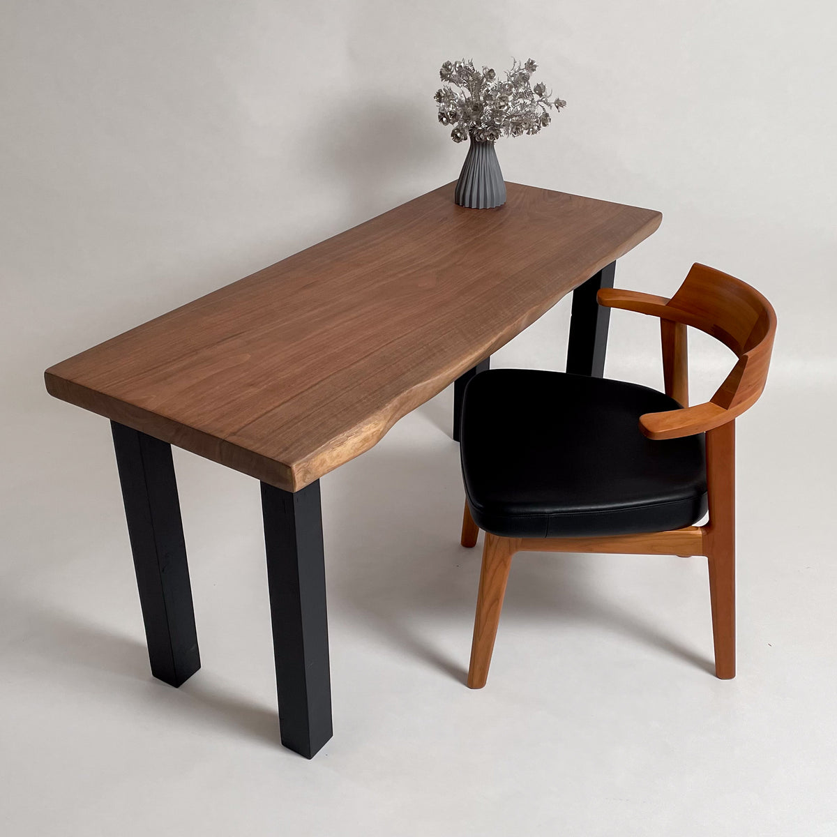 KIDO MEIMOKU クラロウォールナット一枚板デスク｜130cm – KIDO