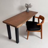 No.1491 ウォールナット/一枚板デスク