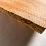 No.2011 欅(けやき)/一枚板ダイニングテーブル/& OSOROISU