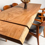 No.2011 欅(けやき)/一枚板ダイニングテーブル/& OSOROISU