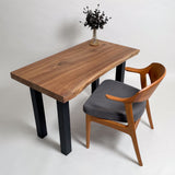 No.1525 ウォールナット/一枚板デスク