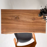 No.1525 ウォールナット/一枚板デスク