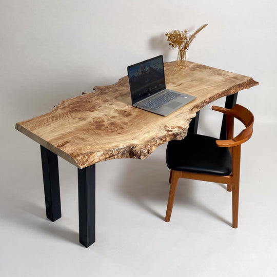 No.1741 ポプラ/一枚板エグゼクティブデスク