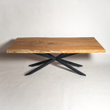 No.2011 欅(けやき)/一枚板ダイニングテーブル/& OSOROISU