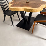 No.1952 モンキーポッド/一枚板ダイニングテーブル