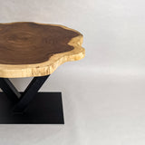 No.1952 モンキーポッド/一枚板ダイニングテーブル