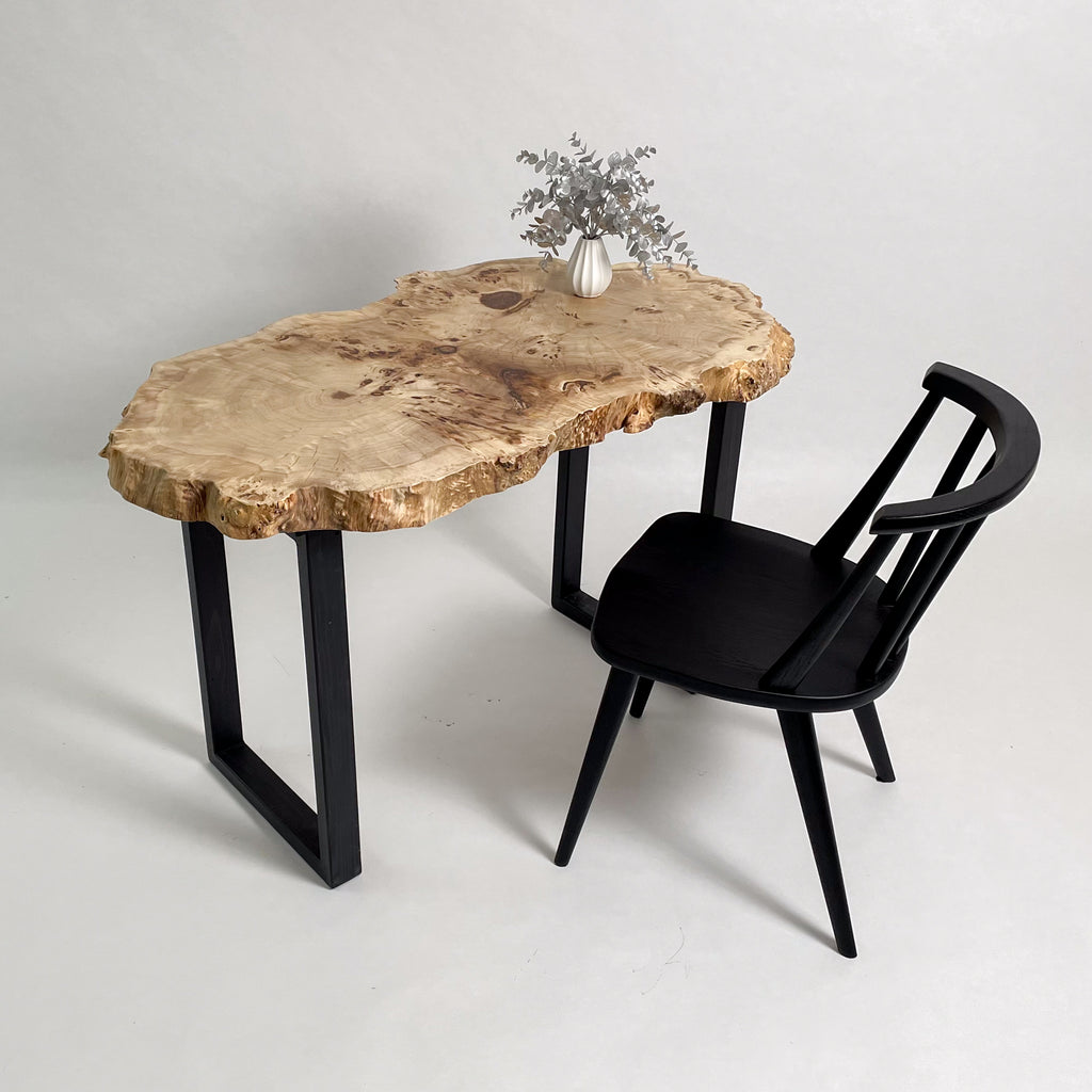 No.1490  ポプラ/一枚板デスク