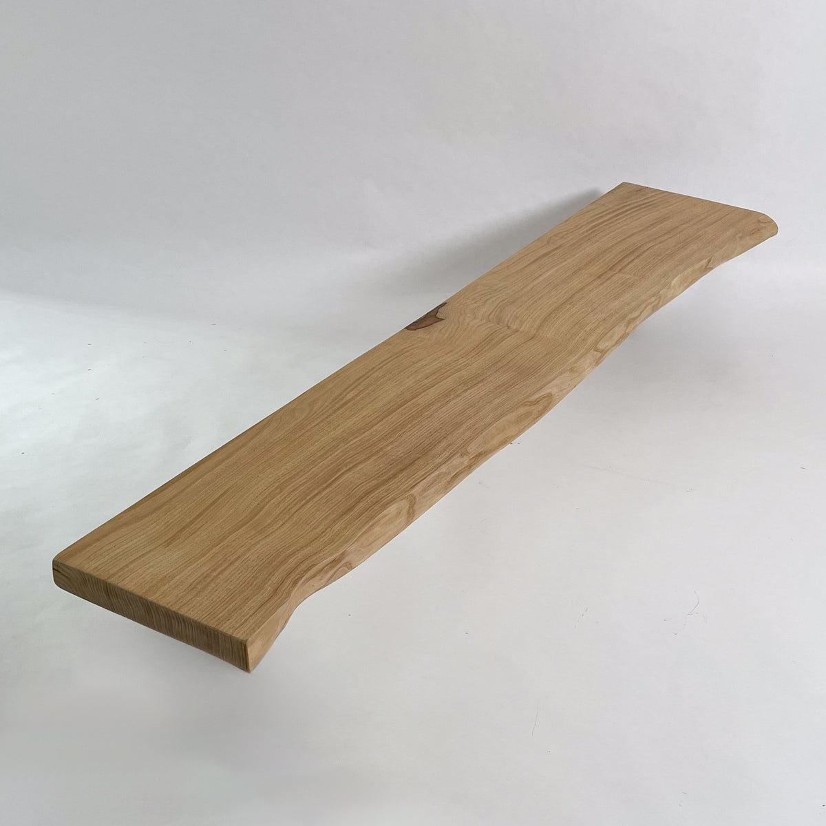 栗 Y372-2 一枚板 乾燥材 棚板 カウンター テーブル DIY 耳付 天