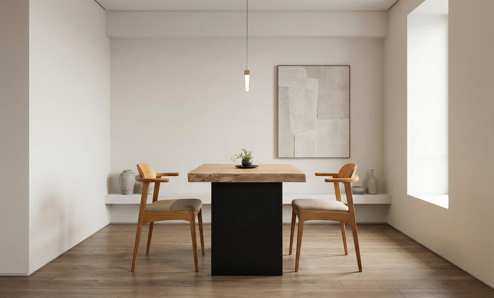 No.2099 欅一枚板｜空間：モダン