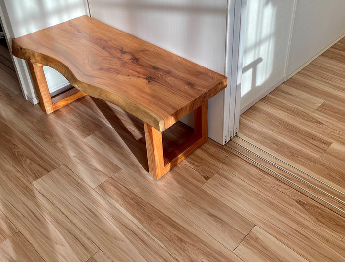 一枚板欅ベンチ