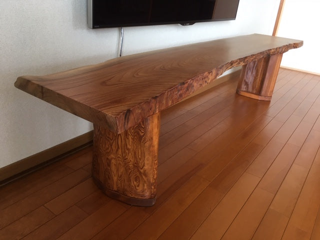 テレビボード/その他 一枚板納品事例｜【公式】KIDOMEIMOKU オンライン