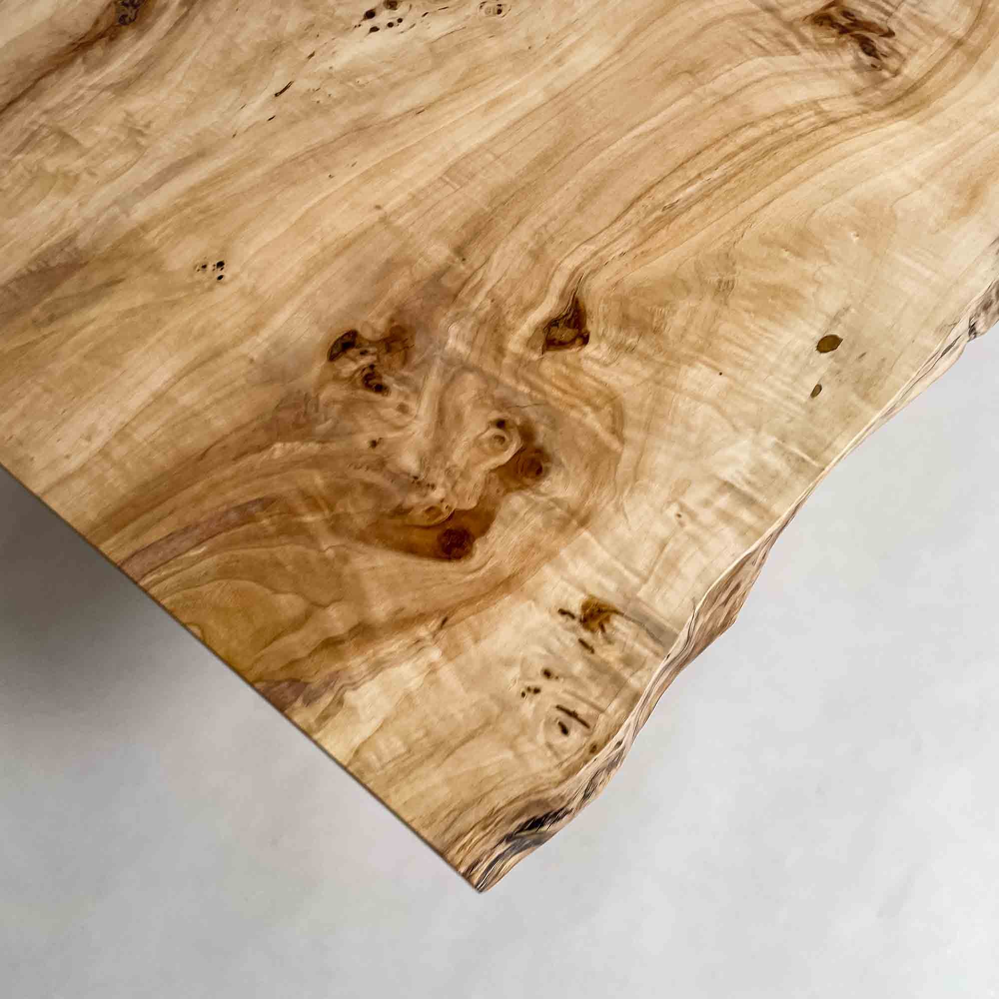 No.2397　ポプラ/一枚板ダイニングテーブル