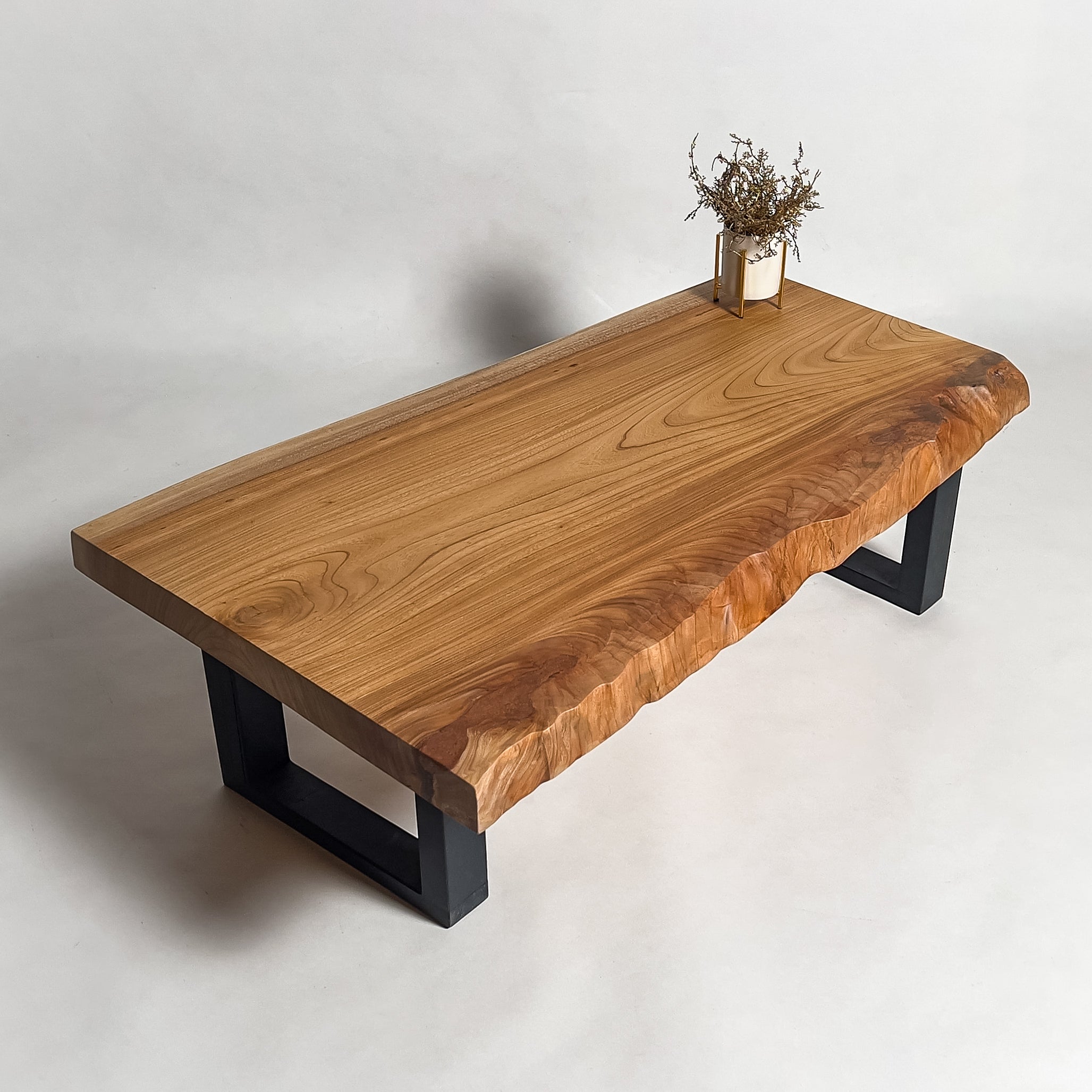 No.2403　欅（けやき）/一枚板ローテーブル