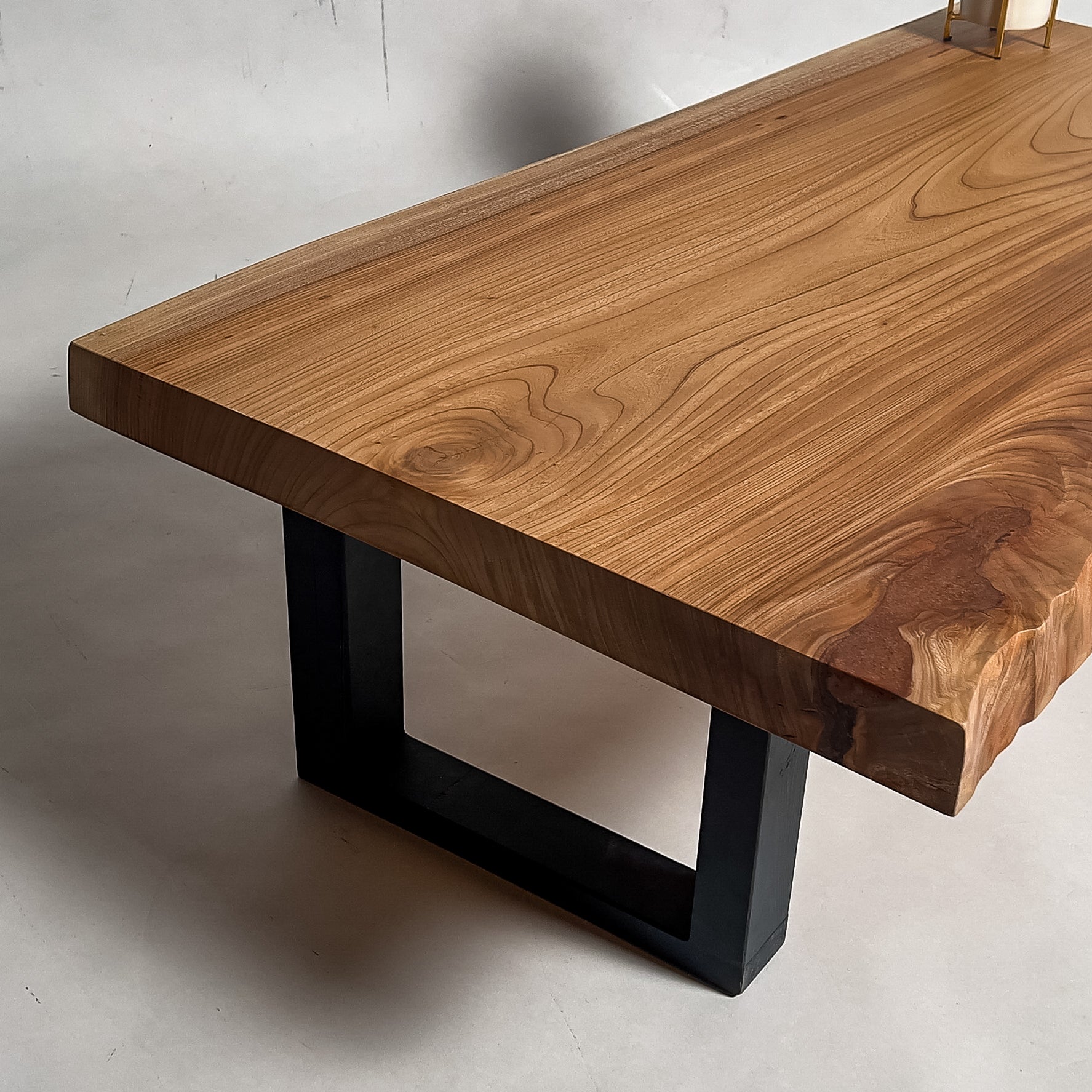 No.2403　欅（けやき）/一枚板ローテーブル