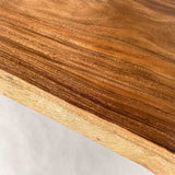 No.2448　モンキーポッド/一枚板ダイニングテーブル