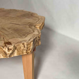 No.2333　ポプラ/一枚板ローテーブル