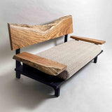 No.2240　センダン/天然無垢 一枚板ソファ