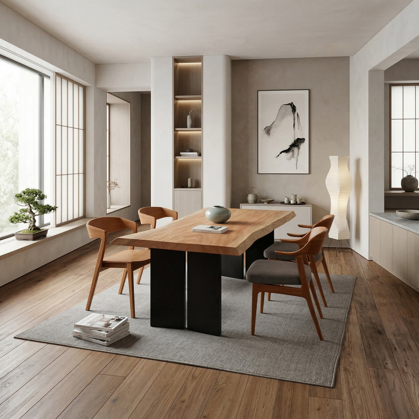 欅の家具としての重厚感イメージ