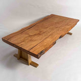 No.2427　屋久杉（やくすぎ）/一枚板座卓