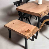 No.2361　プラタナス/一枚板ダイニングテーブル/& OSOROISU