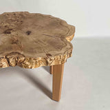 No.2333　ポプラ/一枚板ローテーブル