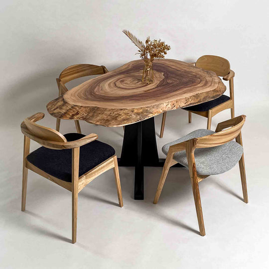 No.2458　楠（くす）/一枚板ダイニングテーブル