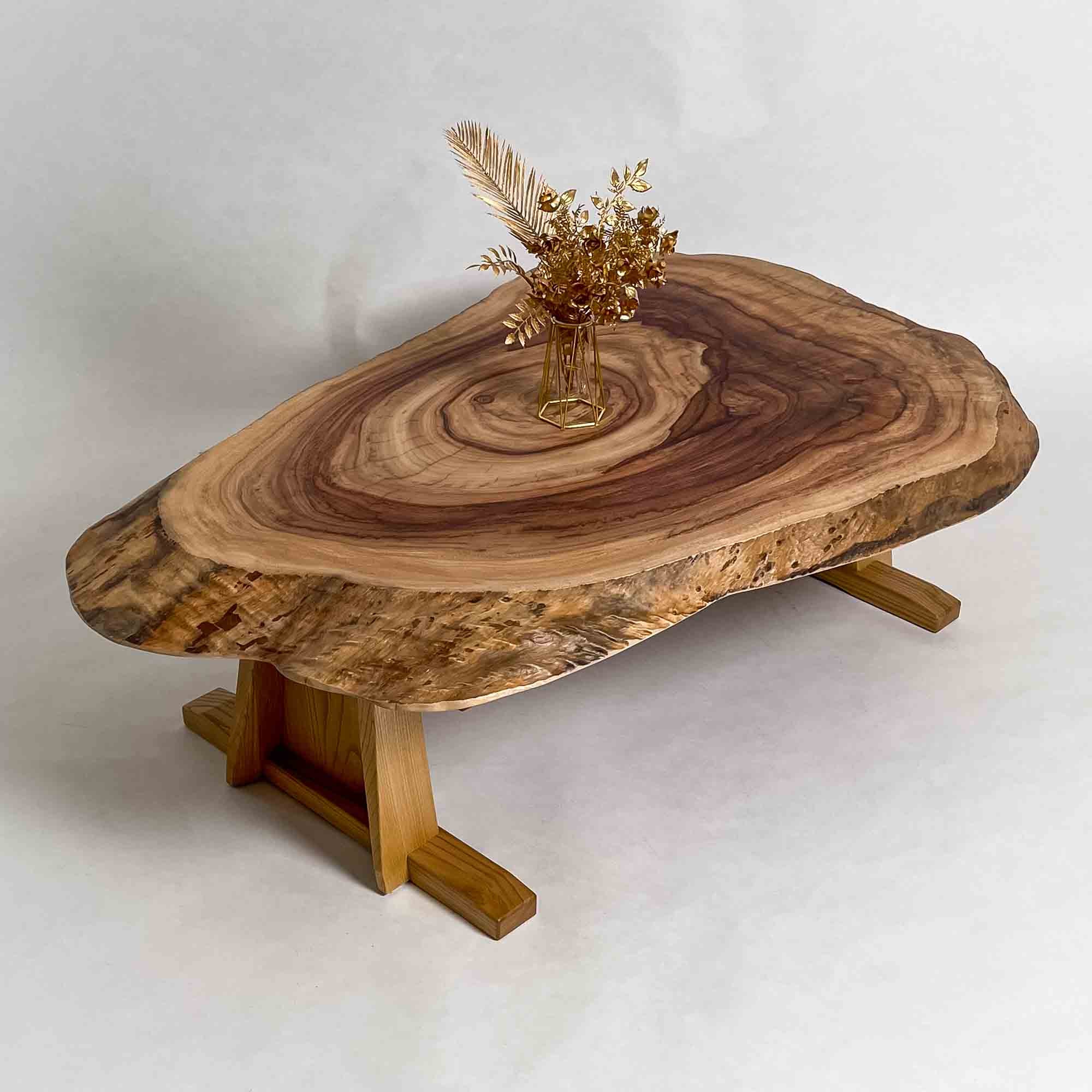 No.2458　楠（くす）/一枚板センターテーブル