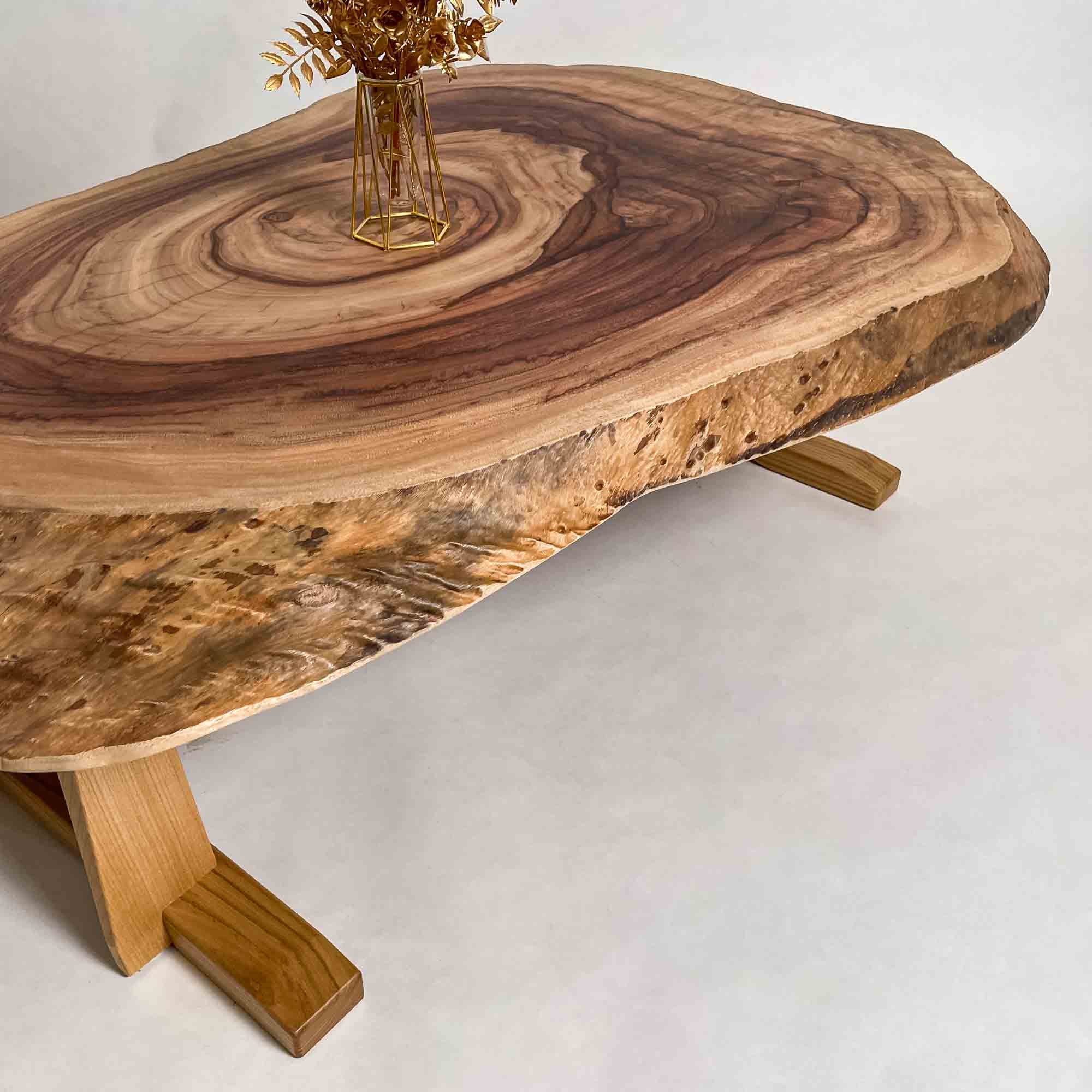 No.2458　楠（くす）/一枚板センターテーブル