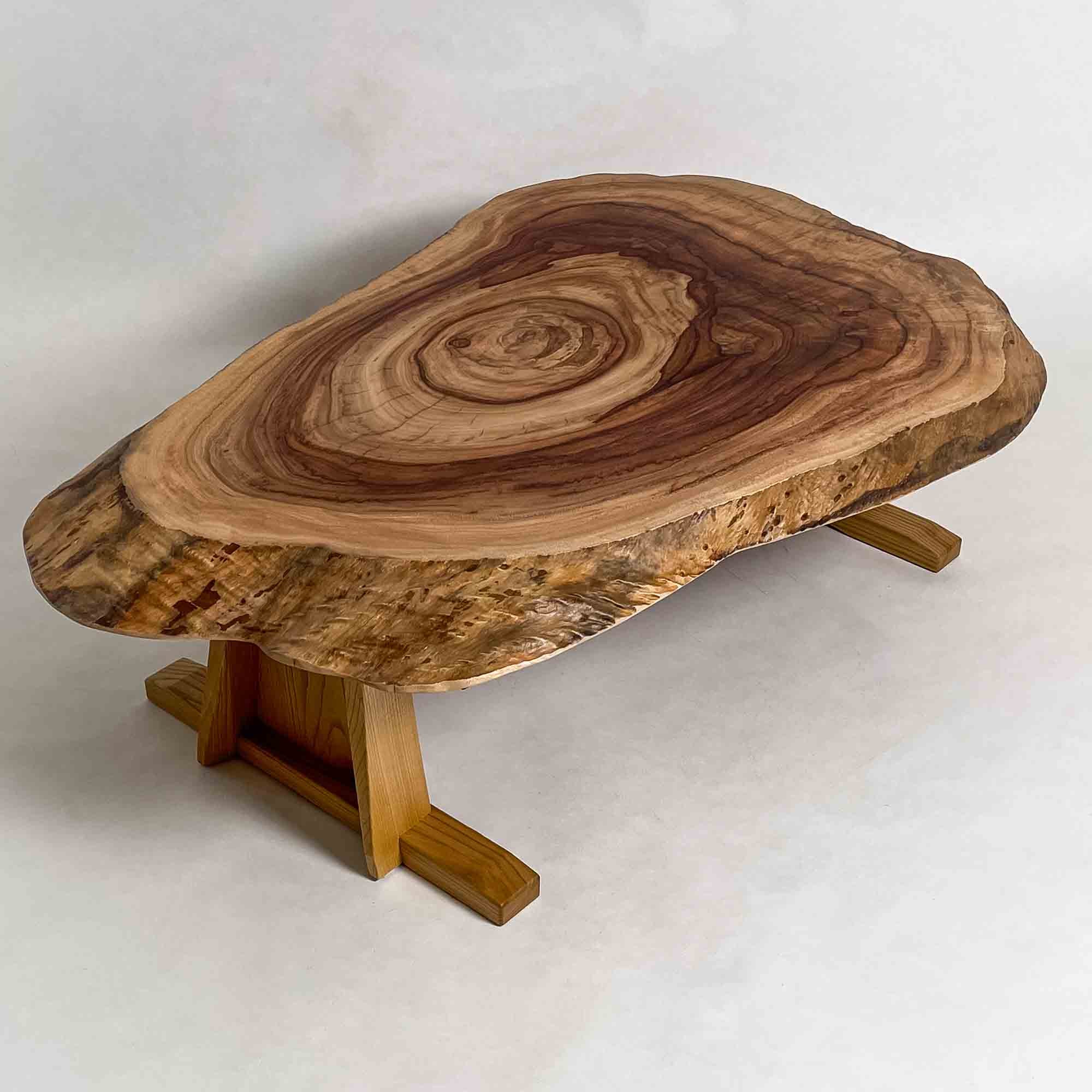 No.2458　楠（くす）/一枚板センターテーブル