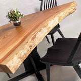 No.2187　欅（けやき）/一枚板ダイニングテーブル