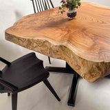 No.2187　欅（けやき）/一枚板ダイニングテーブル