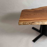 No.2187　欅（けやき）/一枚板ダイニングテーブル