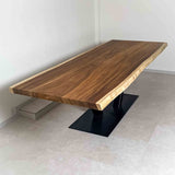 No.1947　モンキーポッド/一枚板ダイニングテーブル