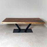 No.1959　モンキーポッド/一枚板ダイニングテーブル