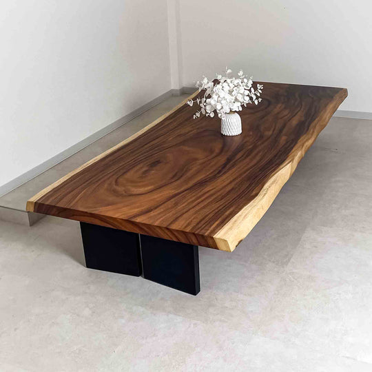 No.1959　モンキーポッド/一枚板座卓