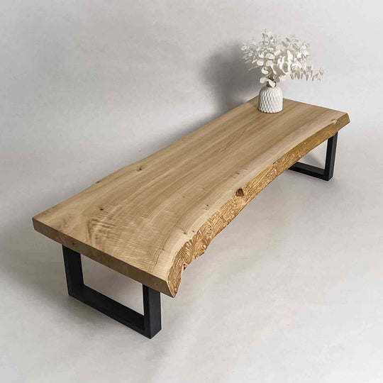 No.2043　ポプラ/一枚板テレビ台