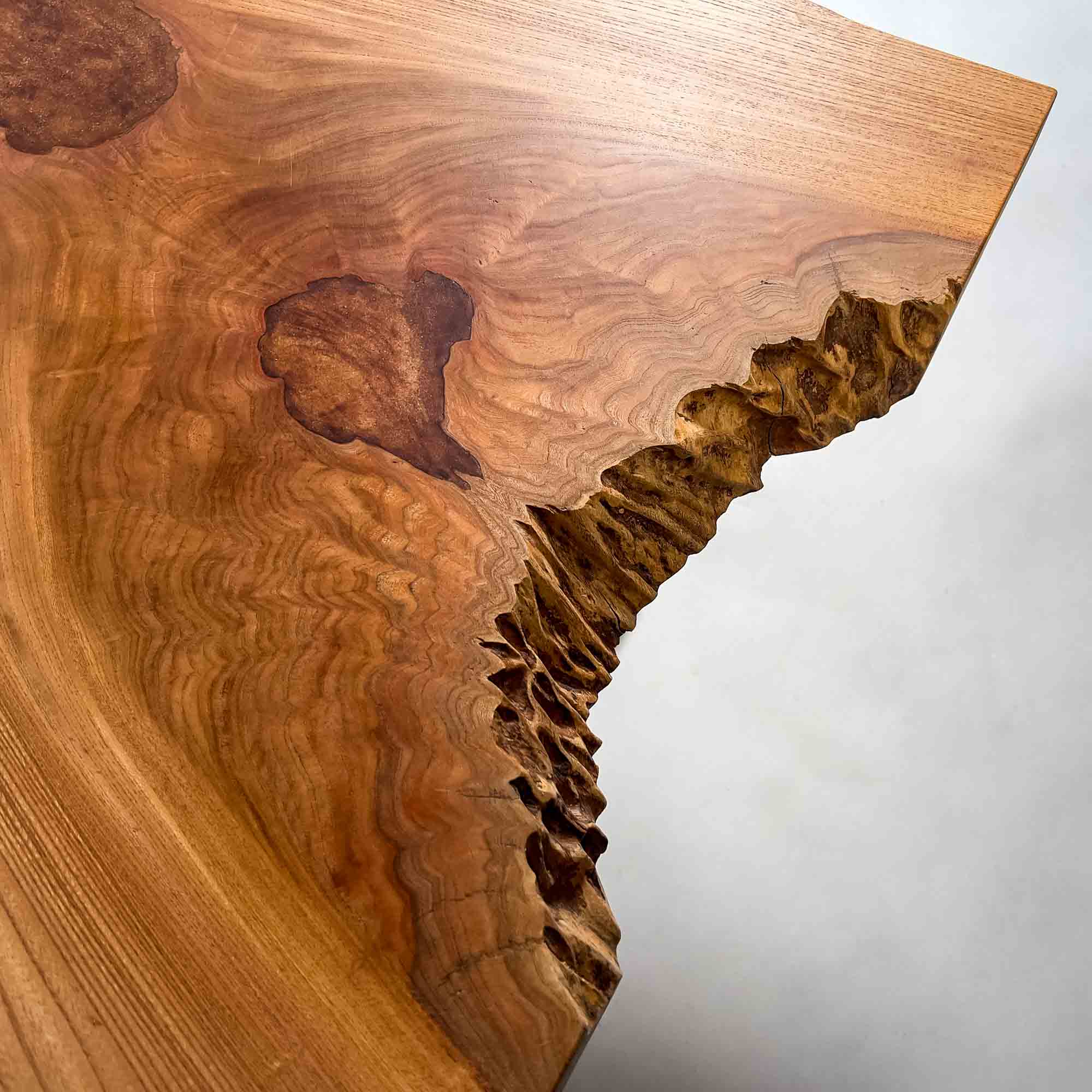 No.2416　欅（けやき）/一枚板ダイニングテーブル