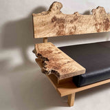 No.2246　ポプラ/天然無垢 一枚板ソファ