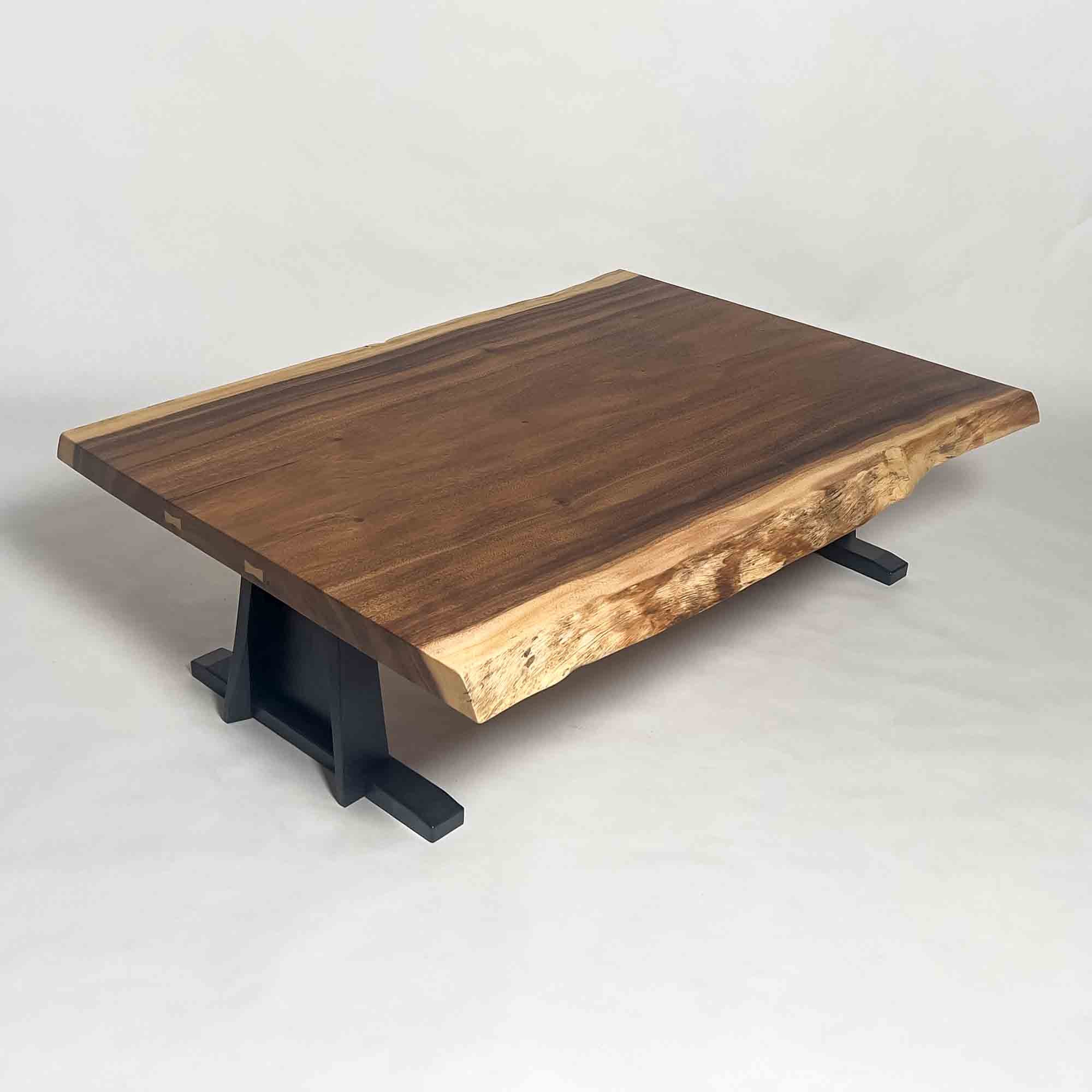 KIDOMEIMOKU モンキーポッド一枚板リビングテーブル｜150cm(4人掛け