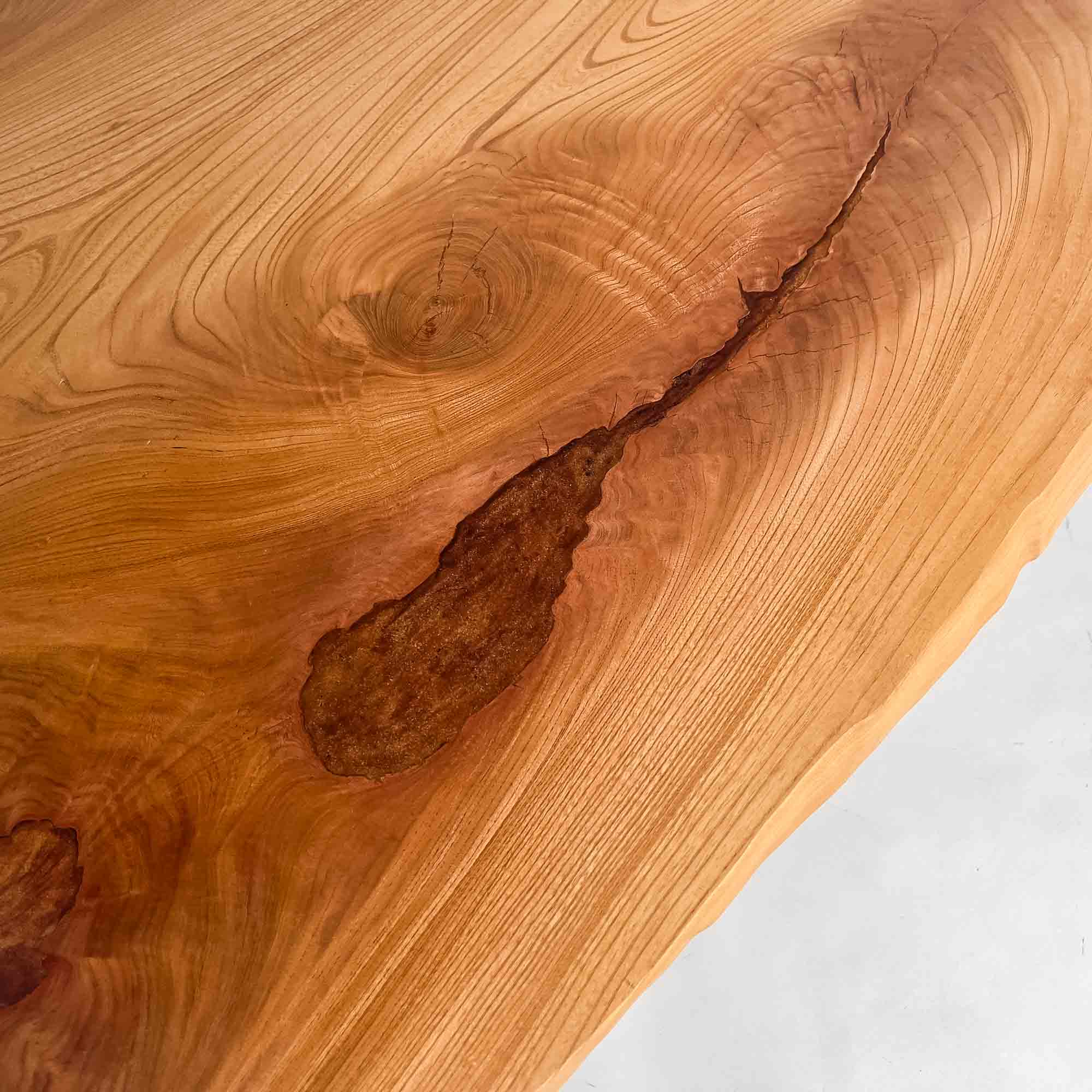 No.2416　欅（けやき）/一枚板ダイニングテーブル