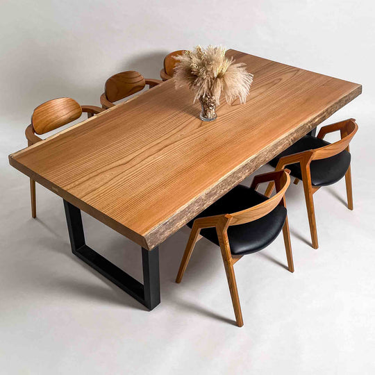 No.2410　欅（けやき）/一枚板ダイニングテーブル