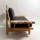 No.2246　ポプラ/天然無垢 一枚板ソファ