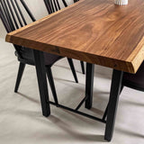 No.2448　モンキーポッド/一枚板ダイニングテーブル