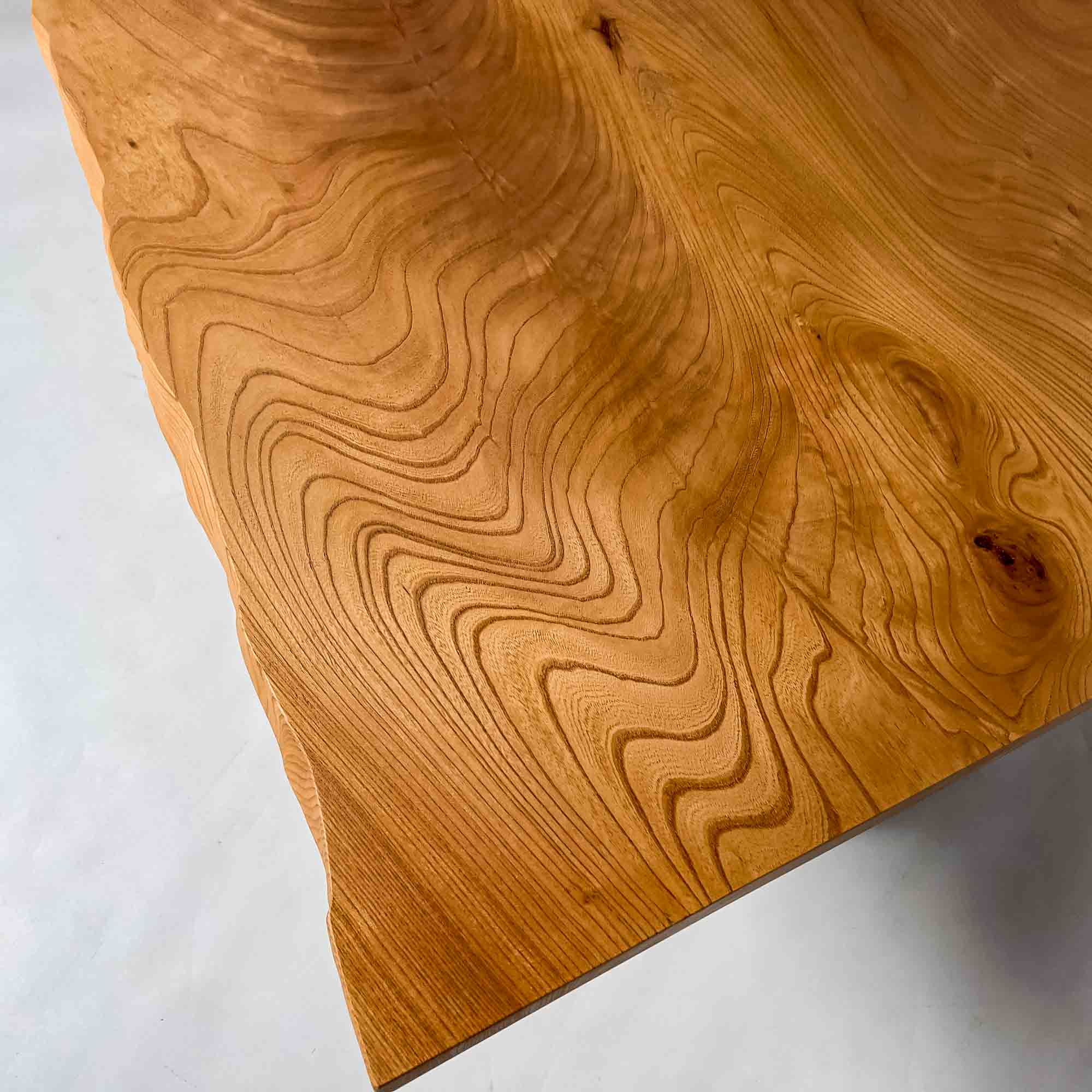 No.2416　欅（けやき）/一枚板ダイニングテーブル