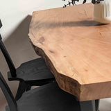 No.2361　プラタナス/一枚板ダイニングテーブル/& OSOROISU