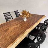 No.2448　モンキーポッド/一枚板ダイニングテーブル