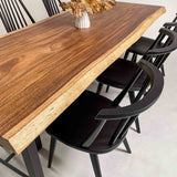 No.2448　モンキーポッド/一枚板ダイニングテーブル