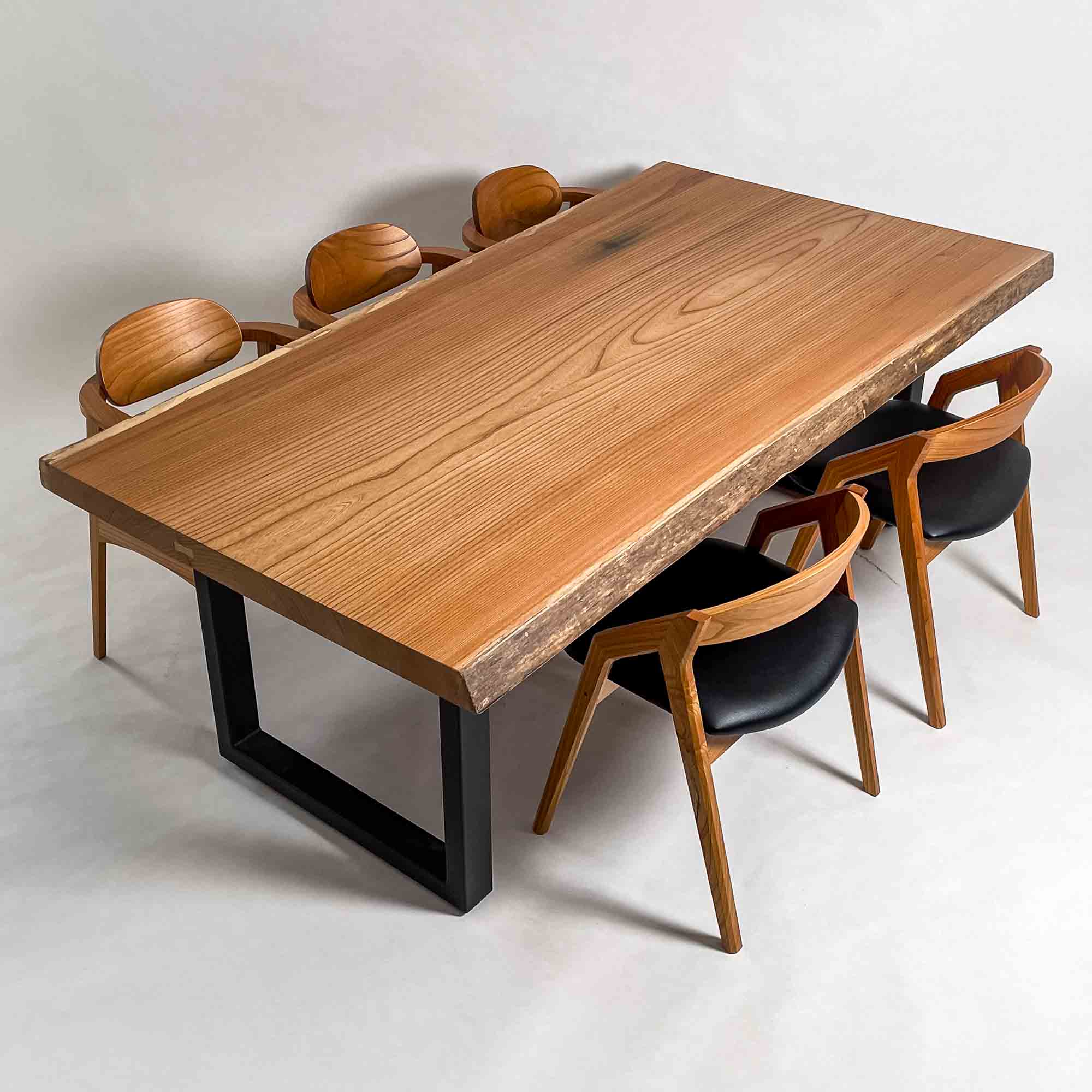 No.2410　欅（けやき）/一枚板ダイニングテーブル
